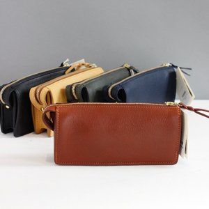 Lotuff Leather Tripp Wallet in Tan